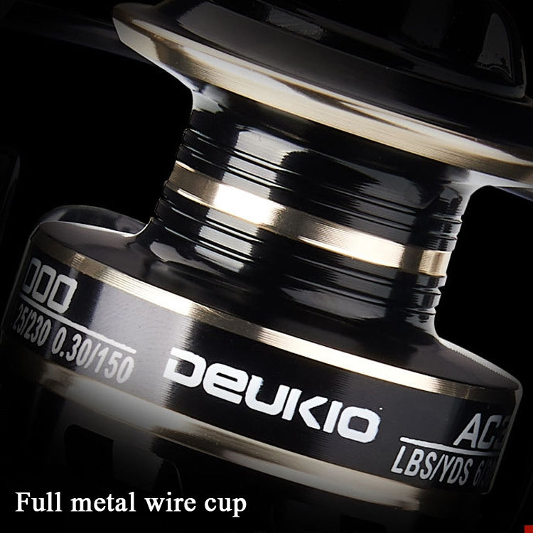 DEUKIO Fishing Wheel AC Sea Otter Fishing Supplies With All Metal Rocker, Specification: AC7000 - Fishing Reels by DEUKIO | Online Shopping South Africa | PMC TechLife | Buy Now Pay Later Mobicred