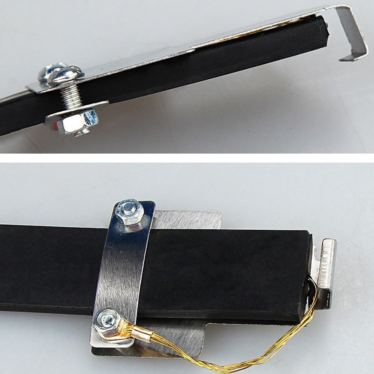 2 PCS P116 Car Electrostatic Belt Eliminator Hanging Grounding Chain Metal Rubber Static Eliminator, Specification: Cars(Black) - Static Belt by PMC TechLife | Online Shopping South Africa | PMC TechLife