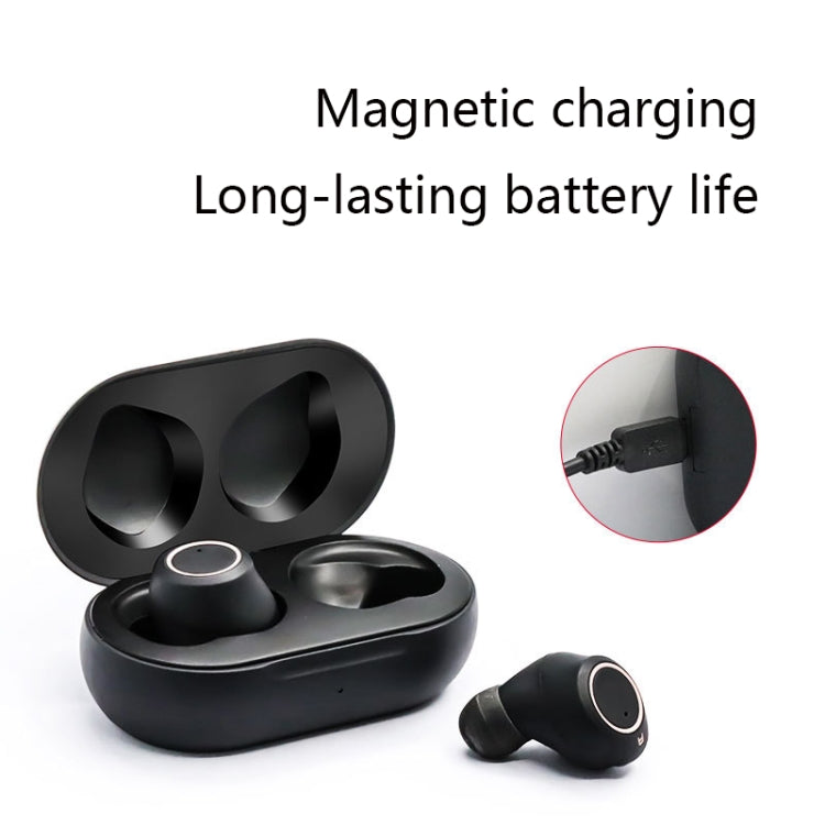 GM-305 Binaural Magnetic Rechargeable Hearing Aid Wireless Elderly Voice Amplifier (Flesh + Black) - Hearing Aids by PMC TechLife | Online Shopping South Africa | PMC TechLife