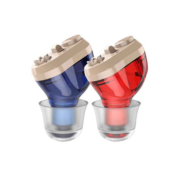 Old Man Hearing Aid Sound Amplifier Sound Collector(Red) - Hearing Aids by PMC TechLife | Online Shopping South Africa | PMC TechLife