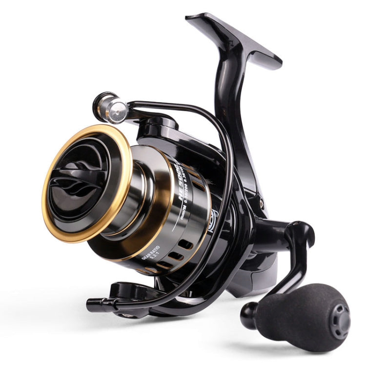 All Metal Rocker Arm Smooth Fishing Reel Spinning Reel, Spec: HE-4000 (EVA Grip) - Fishing Reels by PMC TechLife | Online Shopping South Africa | PMC TechLife