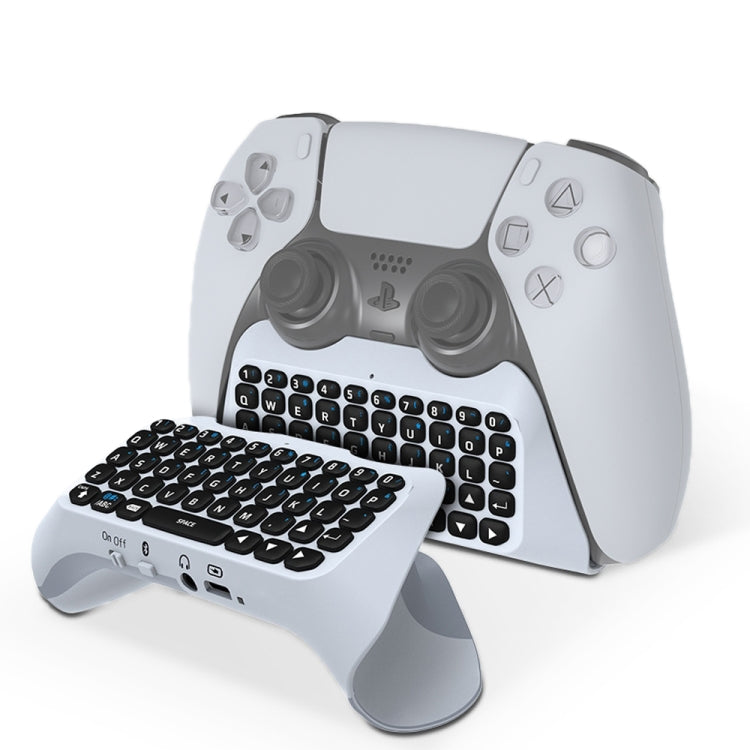 JYS-P5121 Bluetooth Wireless Handle Keyboard Can Chat Voice External Keyboard Suitable For PS5, Note: Without Handle - free shipping - PMC TechLife - Order now!