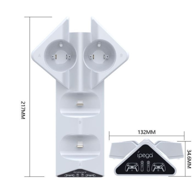 Ipega PG-P5011 Triangle Beast Charger Handle Charger For PS5 / PS MOVE - free shipping - PMC TechLife - Order now!