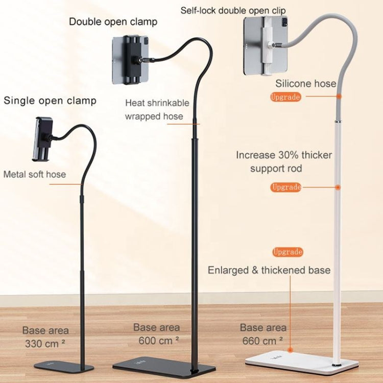SSKY L6 Bedside Sofa Live Landing Phone Tablet Computer Bracket, Style: Base Heavy Telescopic Version (Black) - Lazy Bracket by SSKY | Online Shopping South Africa | PMC TechLife