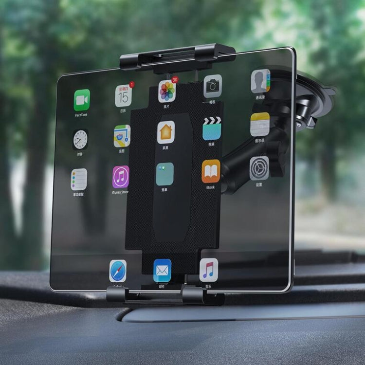 Bus Truck Mobile Phone Bracket Suction Cup Car Mobile Phone Bracket(Folding Flat Back Clip) - Universal Car Holders by PMC TechLife | Online Shopping South Africa | PMC TechLife | Buy Now Pay Later Mobicred