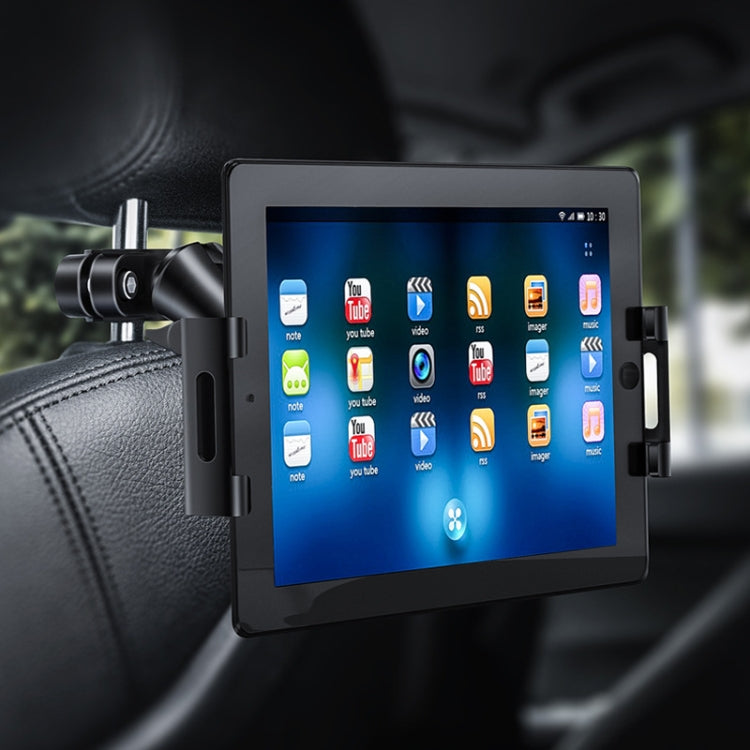 Car Headrest Bracket Motorcycle Rearview Mobile Phone Bracket Style: Plate Clamp - Car Holders by PMC TechLife | Online Shopping South Africa | PMC TechLife