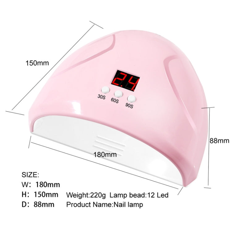 Smart Sensor Nail Phototherapy Lamp Manicure Tool Baking Lamp(White) - Nail Dryers by PMC TechLife | Online Shopping South Africa | PMC TechLife | Buy Now Pay Later Mobicred