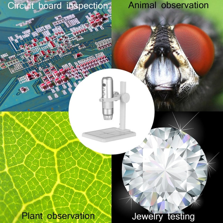 WIFI Wireless Electron Microscope 1080P HD Digital Maintenance Inspection Magnifying Glass - free shipping - PMC TechLife - Order now!