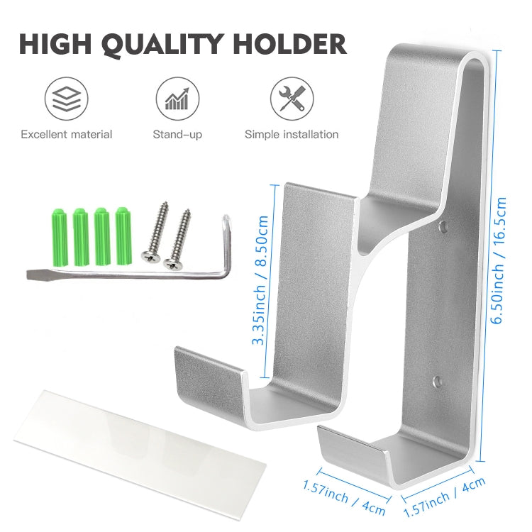 Gamepad & Headphone Three-In-One Wall Mounted Hanger For PS5 / PS4 - Holder by PMC TechLife | Online Shopping South Africa | PMC TechLife | Buy Now Pay Later Mobicred