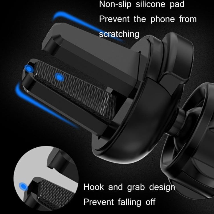 Multifunctional Mobile Phone Holder With Car Air Outlet Car Navigation Support Frame(Dark Gray) - free shipping - PMC TechLife - Order now!