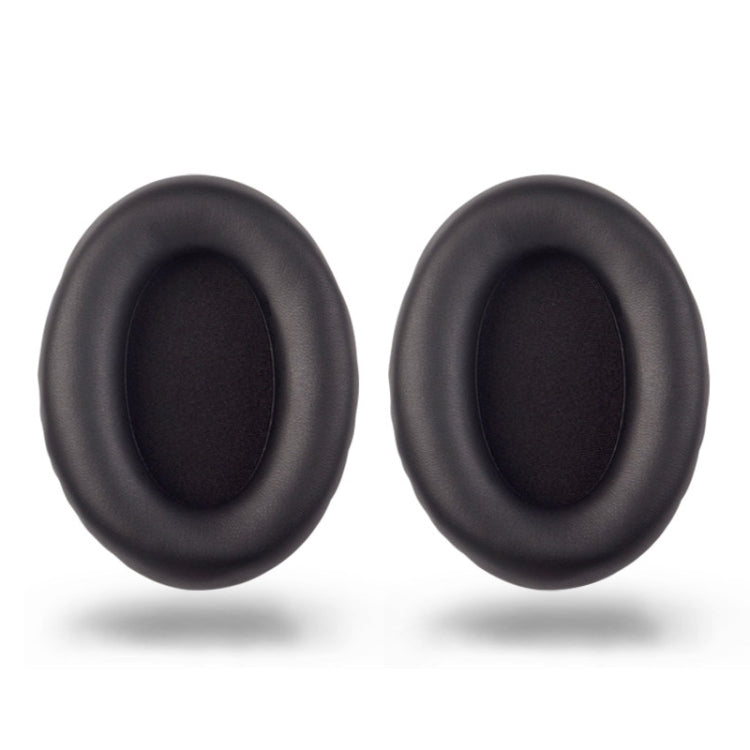 2 PCS Headset Comfortable Sponge Cover For Sony WH-1000xm2/xm3/xm4, Colour: (1000XM3)Black Protein With Card Buckle - Earmuff & Pad by PMC TechLife | Online Shopping South Africa | PMC TechLife