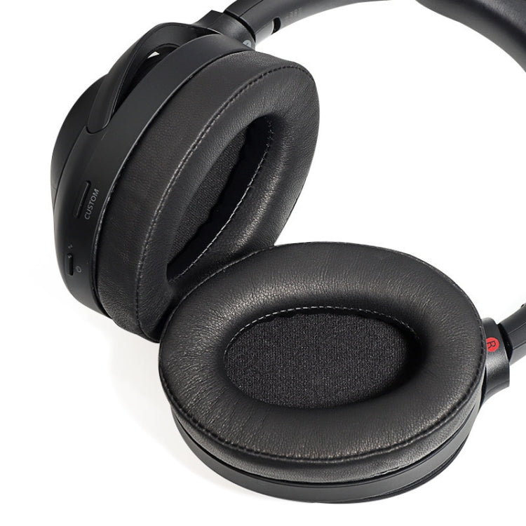 2 PCS Headset Comfortable Sponge Cover For Sony WH-1000xm2/xm3/xm4, Colour: (1000XM4)Black Protein - Earmuff & Pad by PMC TechLife | Online Shopping South Africa | PMC TechLife