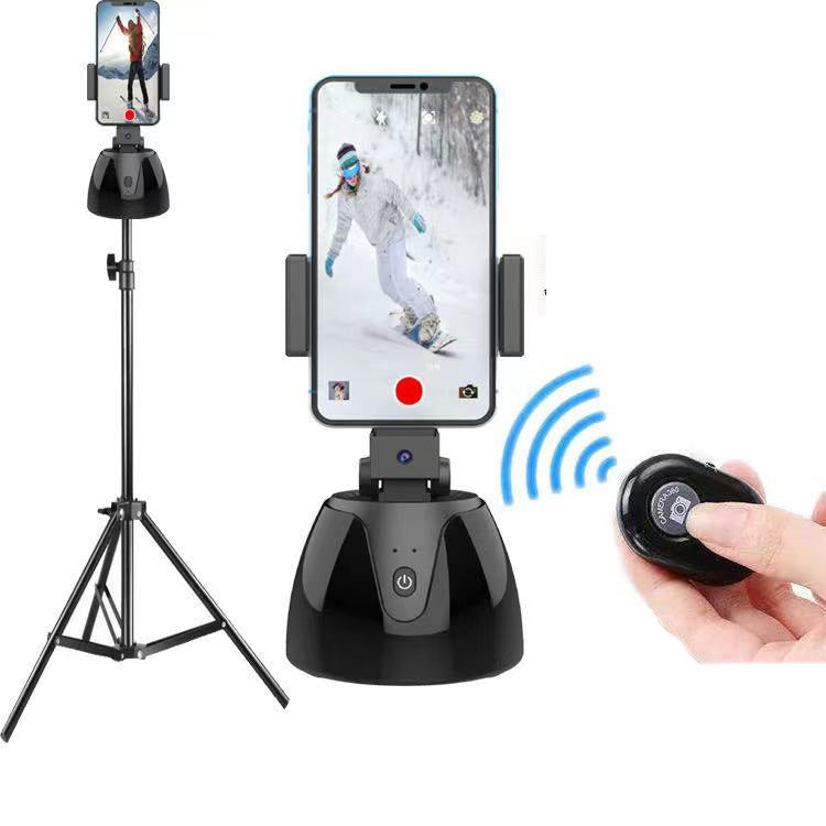 360-Degree Smart Follow-Up Selfie Live Video Recording Tripod Heads Battery Tripod Heads - Handheld Gimbals by PMC TechLife | Online Shopping South Africa | PMC TechLife | Buy Now Pay Later Mobicred