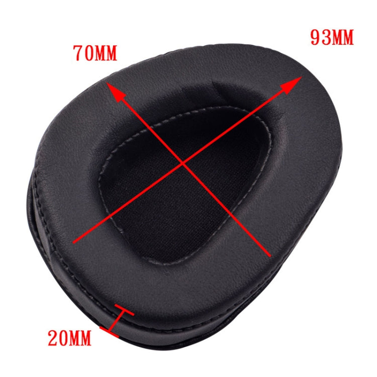 1 Pairs Headphone Sponge Leather Earmuffs For Skullcandy Aviator 2(Black) - Earmuff & Pad by PMC TechLife | Online Shopping South Africa | PMC TechLife