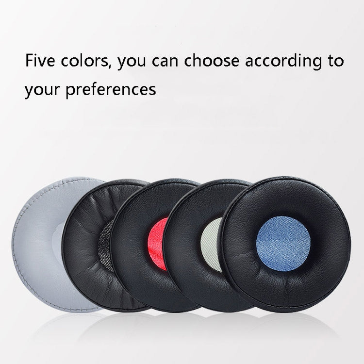 1 Pairs Headphone Sponge Cover Headphone Leather Cover For Jabra Revo Wireless, Colour: Black Gray Net - Earmuff & Pad by PMC TechLife | Online Shopping South Africa | PMC TechLife