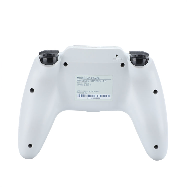 ZR486 Wireless Game Controller For PS4, Product color: White - Gamepads by PMC TechLife | Online Shopping South Africa | PMC TechLife