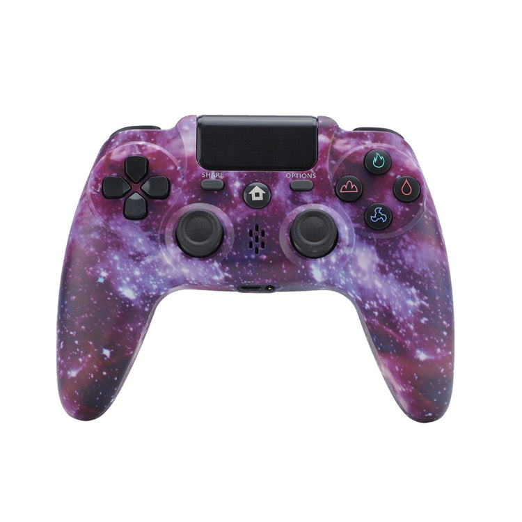 ZR486 Wireless Game Controller For PS4, Product color: Purple Starry Sky - Gamepads by PMC TechLife | Online Shopping South Africa | PMC TechLife | Buy Now Pay Later Mobicred