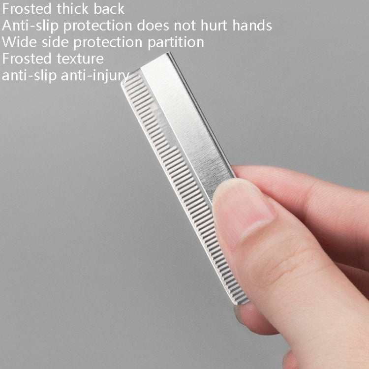 5 Box / Set Eyebrow Trimming Blade Stainless Steel Eyebrow Scraper(10 PCS / Box) - free shipping - PMC TechLife - Order now!