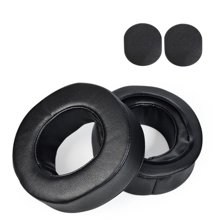 2 PCS Earmuffs Sponge Cover For Sony MDR-DS7500 / RF7500, Style: Thickened Protein Skin With Cotton Pads - Earmuff & Pad by PMC TechLife | Online Shopping South Africa | PMC TechLife