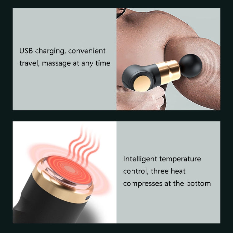 Mini Fascia Gun Small LCD Screen Muscle Massager(018 Pink) - free shipping - PMC TechLife - Order now!