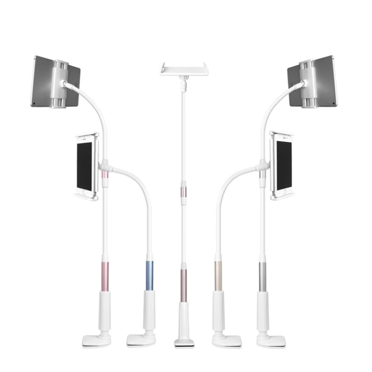 LP-6 Tablet Mobile Phone Lazy Bracket Detachable Bed Bracket, Style: Two-stage (Titanium Gray) - Lazy Bracket by PMC TechLife | Online Shopping South Africa | PMC TechLife