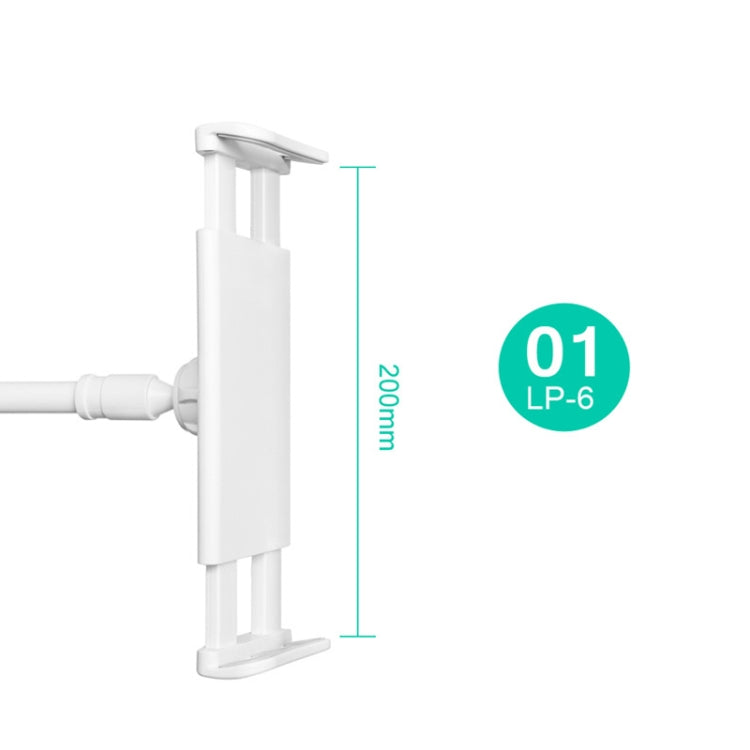 LP-6 Tablet Mobile Phone Lazy Bracket Detachable Bed Bracket, Style: Three-stage (Cute Pink) - Lazy Bracket by PMC TechLife | Online Shopping South Africa | PMC TechLife