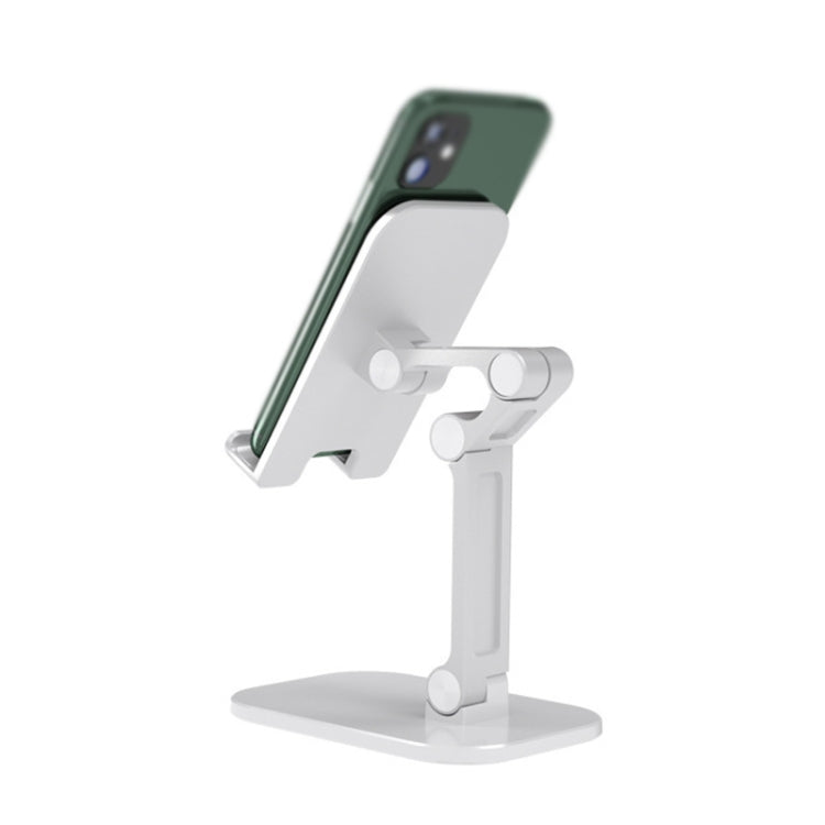 CYX-PH2 Mobile Phone Tablet Desktop Bracket Folding Telescopic Phone Bracket(White) - Desktop Holder by PMC TechLife | Online Shopping South Africa | PMC TechLife