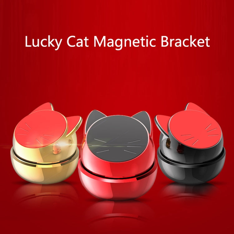 Multifunctional Magnetic Sticking Type Mobile Phone Car Holder(Black) - Car Holders by PMC TechLife | Online Shopping South Africa | PMC TechLife