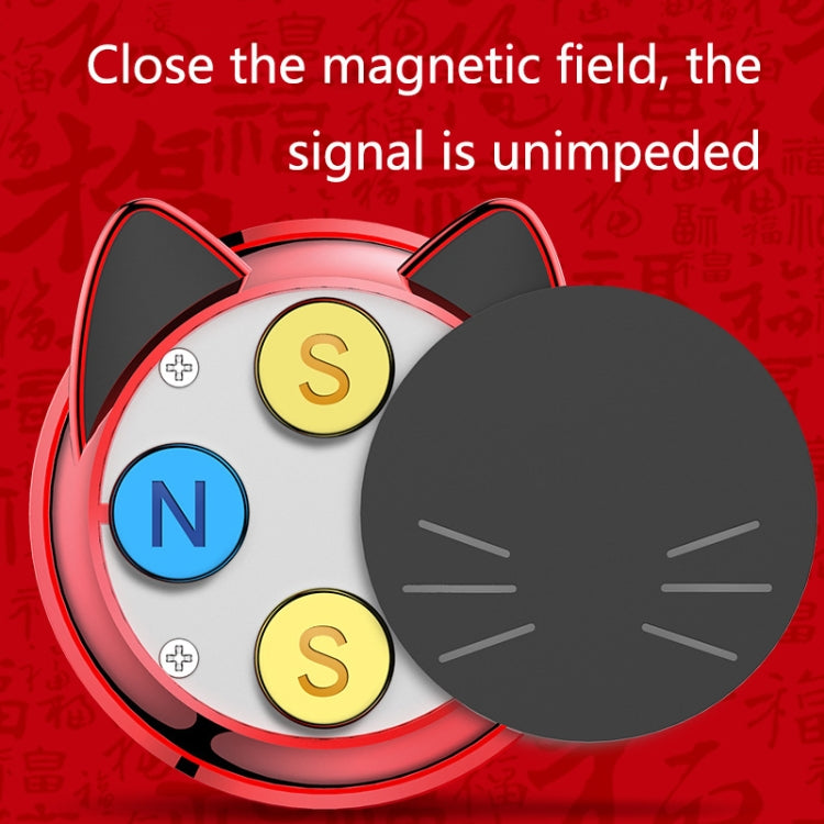 Multifunctional Magnetic Sticking Type Mobile Phone Car Holder(Black) - Car Holders by PMC TechLife | Online Shopping South Africa | PMC TechLife