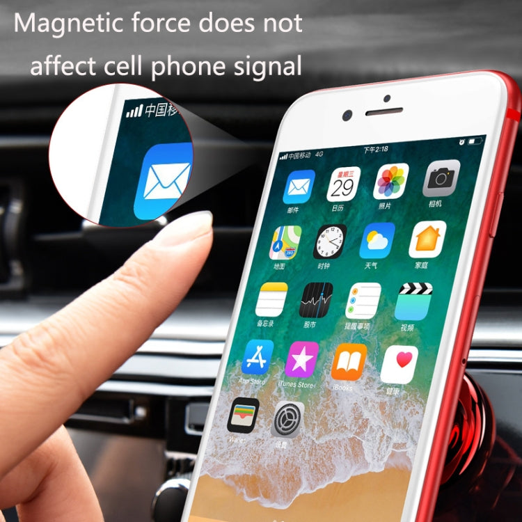 Multifunctional Magnetic Sticking Type Mobile Phone Car Holder(Black) - Car Holders by PMC TechLife | Online Shopping South Africa | PMC TechLife