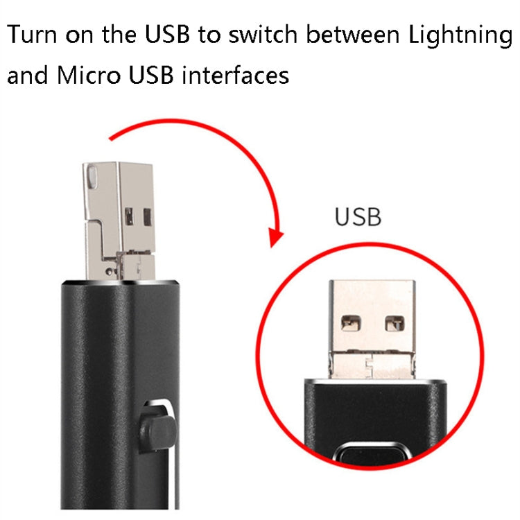 64GB SH02 USB 3.0 + 8 Pin + Mirco USB + Type-C 4 In 1 Mobile Computer U-Disk With OTG Function(Silver) - free shipping - PMC TechLife - Order now!