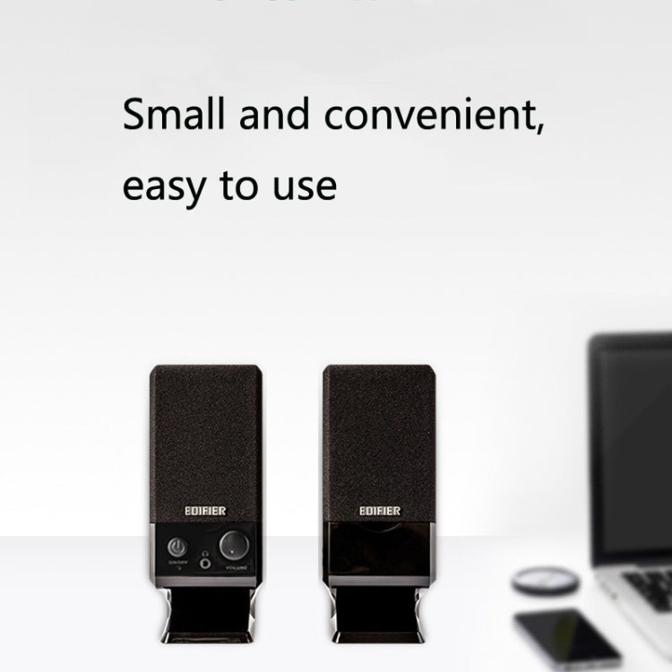 Edifier R10U Mini USB Laptop Speaker(Black) - free shipping - PMC TechLife - Order now!