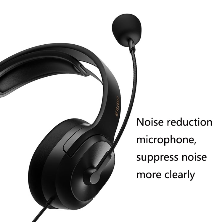 Edifier USB K5000 Mock Exam Headset Online Class Education Oral Training Headset, Cable Length: 2.8m(Black) - free shipping - PMC TechLife - Order now!
