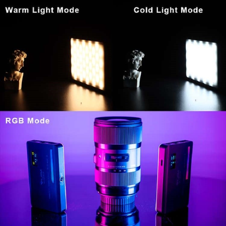 Ulanzi VL120 RGB Full Color RGB SLR Camera Photography Live Photo Video Small Light - free shipping - PMC TechLife - Order now!