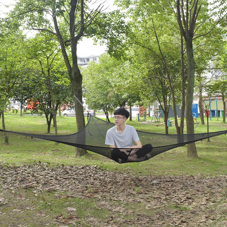Outdoor Multi-person Hammock Large Sky Tree Tent Aerial Camping Hammock Triangle Hammock, Side Length: 2.9m - Hammocks by PMC TechLife | Online Shopping South Africa | PMC TechLife | Buy Now Pay Later Mobicred