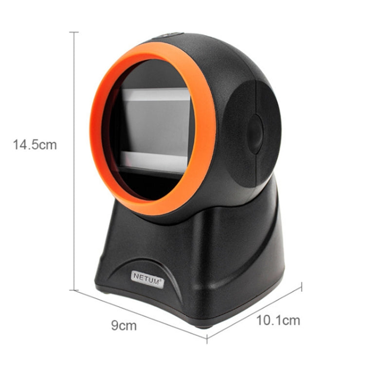 NETUM 2050 Supermarket Cashier Barcode QR Code Scanner Desktop Vertical Scanner, Specification��� Enhanced Version - free shipping - PMC TechLife - Order now!