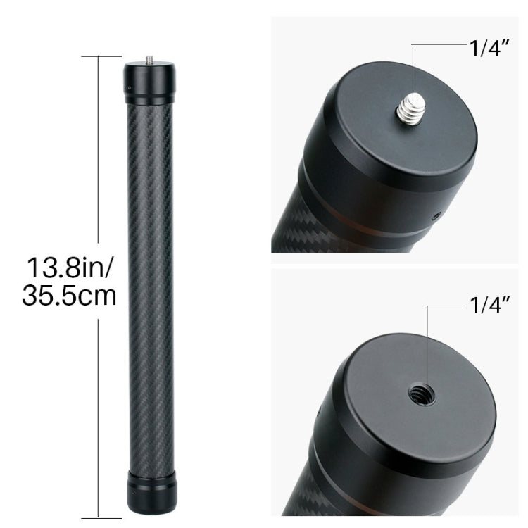 Ulanzi Agimbalgear Hand-Held Stabilization Gimbal Carbon Fiber Extension Rod For DJI RONIN-S - Others by PMC TechLife | Online Shopping South Africa | PMC TechLife