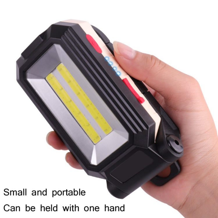 W560 COB + T6 Glare Car Inspection Working Light USB Charging LED Folding Camping Lamp with Hook + Magnet - Camping Lighting by PMC TechLife | Online Shopping South Africa | PMC TechLife