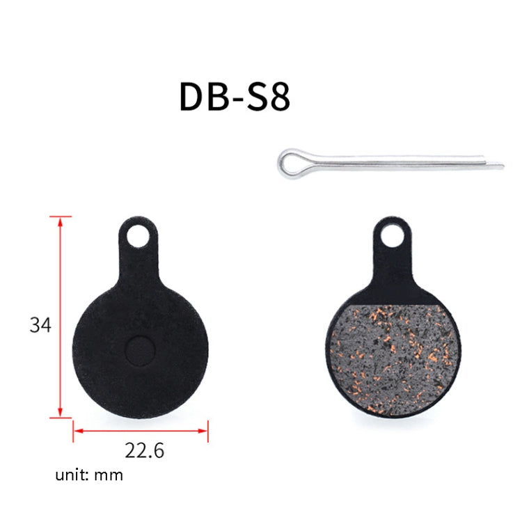 3 Pairs Mountain Bike Semi-Metallic Brake Pads M355 Oil Disc BB5 Resin Disc Brakes, Bagged(DB-S8) - Bicycle Brake Parts by PMC TechLife | Online Shopping South Africa | PMC TechLife