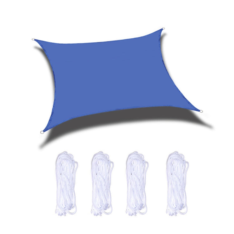 Outdoor Garden Sunshade Sail Water-resistant Anti-UV Canopy, Size: 2m x 3m(Royal Blue) - Tents & Accessories by PMC TechLife | Online Shopping South Africa | PMC TechLife