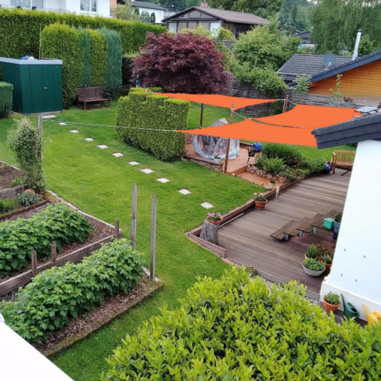 Outdoor Garden Sunshade Sail Waterproof Anti-UV Canopy, Size: 2m x 5m(Gray) - Tents & Accessories by PMC TechLife | Online Shopping South Africa | PMC TechLife