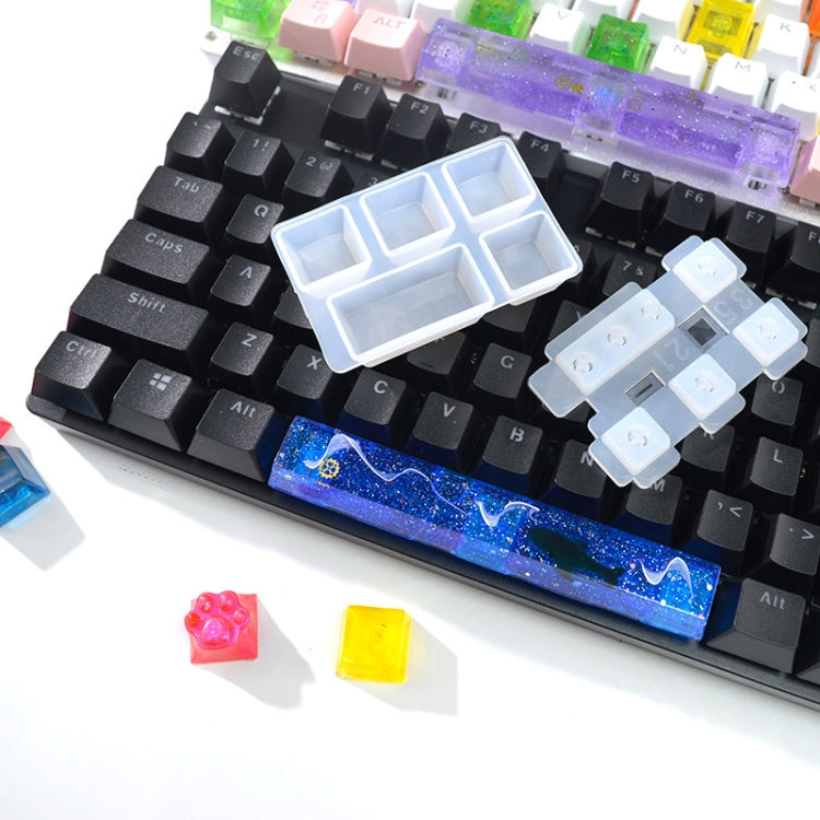2 PCS DIY Keycap Silicone Mold OEM Mechanical Keyboard Silicone Mold, Style: MD3523 - Arts & Crafts by PMC TechLife | Online Shopping South Africa | PMC TechLife