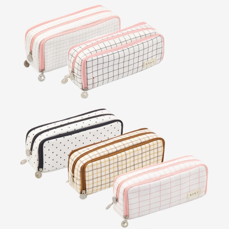 Angoo Double-Open Multi-Layer Stationery Pencil Case Multifunctional Cosmetic Bag(Ink Painting) - Pen Holder by Angpoo | Online Shopping South Africa | PMC TechLife | Buy Now Pay Later Mobicred