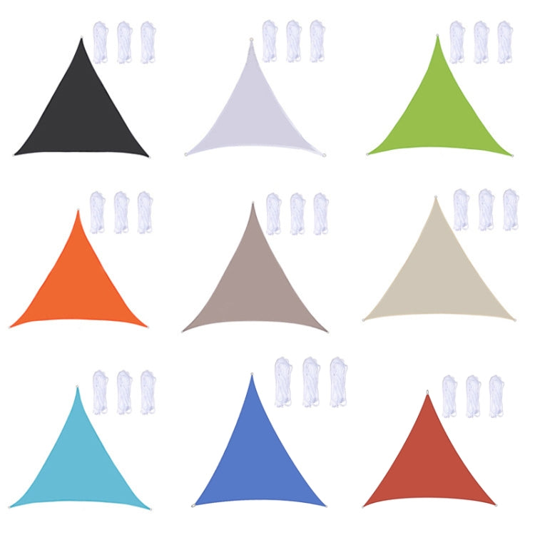 Triangle Outdoor Garden Sunshade Sail Waterproof Anti-UV Canopy, Size: 4m x 4m x 4m(Orange) - free shipping - PMC TechLife - Order now!