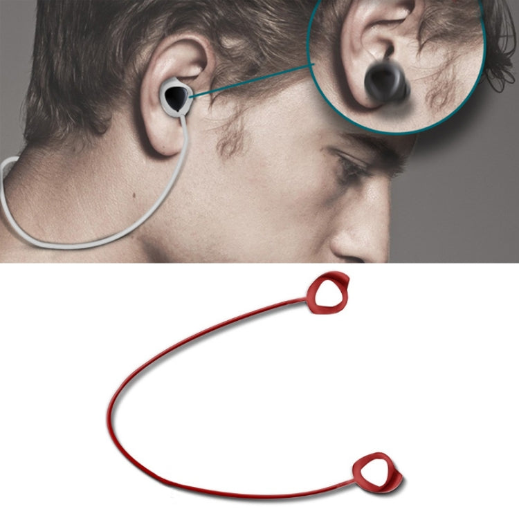 3 PCS Bluetooth Headphone Sports Silicone Anti-Lost Rope For Samsung GALAXLBuds 1 / 2(Red) - Anti-lost & Holder by PMC TechLife | Online Shopping South Africa | PMC TechLife
