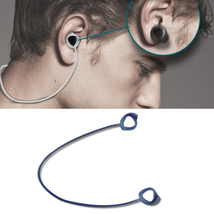 3 PCS Bluetooth Headphone Sports Silicone Anti-Lost Rope For Samsung GALAXLBuds 1 / 2(Blue) - Anti-lost & Holder by PMC TechLife | Online Shopping South Africa | PMC TechLife