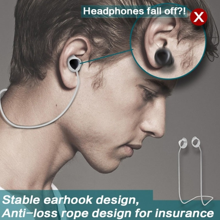 3 PCS Bluetooth Headphone Sports Silicone Anti-Lost Rope For Samsung GALAXLBuds 1 / 2(White) - Anti-lost & Holder by PMC TechLife | Online Shopping South Africa | PMC TechLife