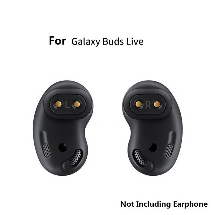 2 Sets Bluetooth Earphone Silicone Earplug Caps For Samsung Galaxy Buds Live(Black-2 Pairs) - Anti-dust & Ear Caps by PMC TechLife | Online Shopping South Africa | PMC TechLife