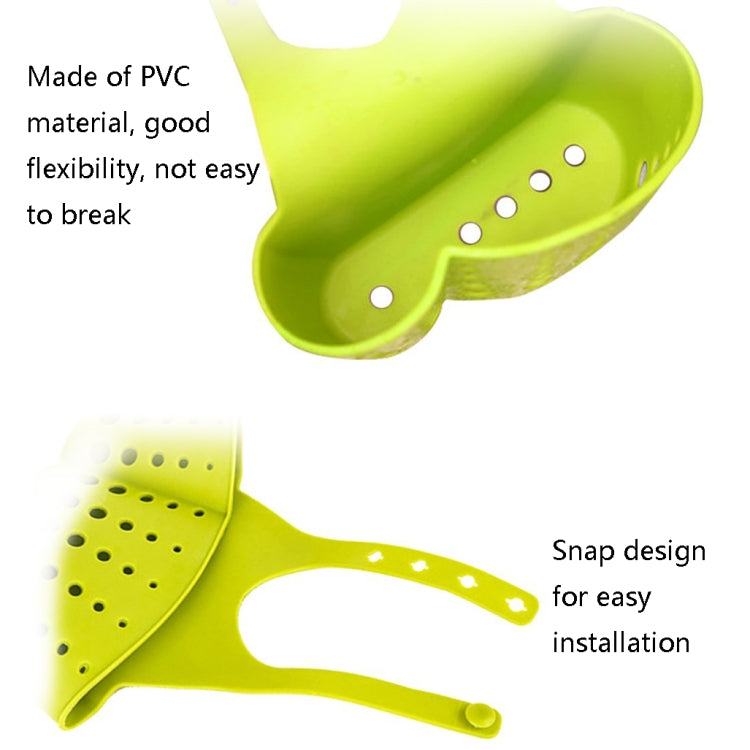 TM15008 Adjustable Snap-On Sink Storage Hanging Basket Kitchen Drain Hanging Bag(Random Color Delivery) - Filters by PMC TechLife | Online Shopping South Africa | PMC TechLife