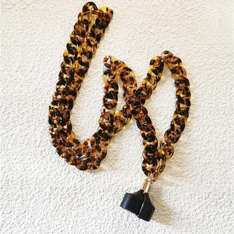 Wireless Earphones Acrylic Strong Magnetic Anti-Lost Chain For AirPods(Leopard) - Anti-lost & Holder by PMC TechLife | Online Shopping South Africa | PMC TechLife